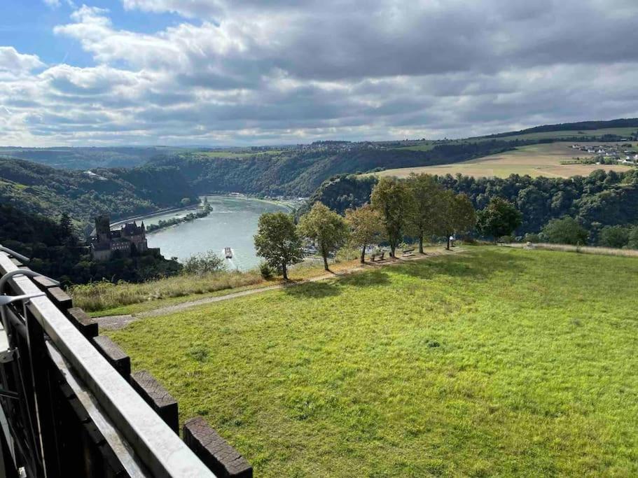 #1 Studioapartment Mit Loreleyblick Direkt An Der Schoensten Etappe Des Rheinsteigs Patersberg Buitenkant foto