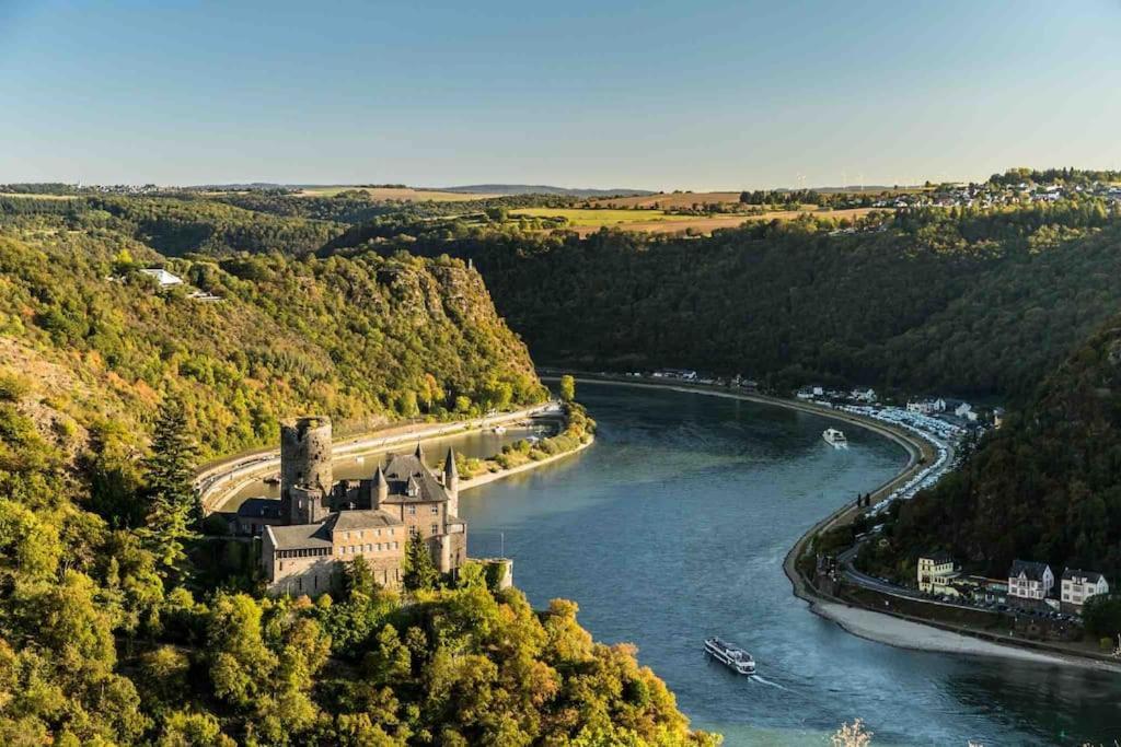 #1 Studioapartment Mit Loreleyblick Direkt An Der Schoensten Etappe Des Rheinsteigs Patersberg Buitenkant foto
